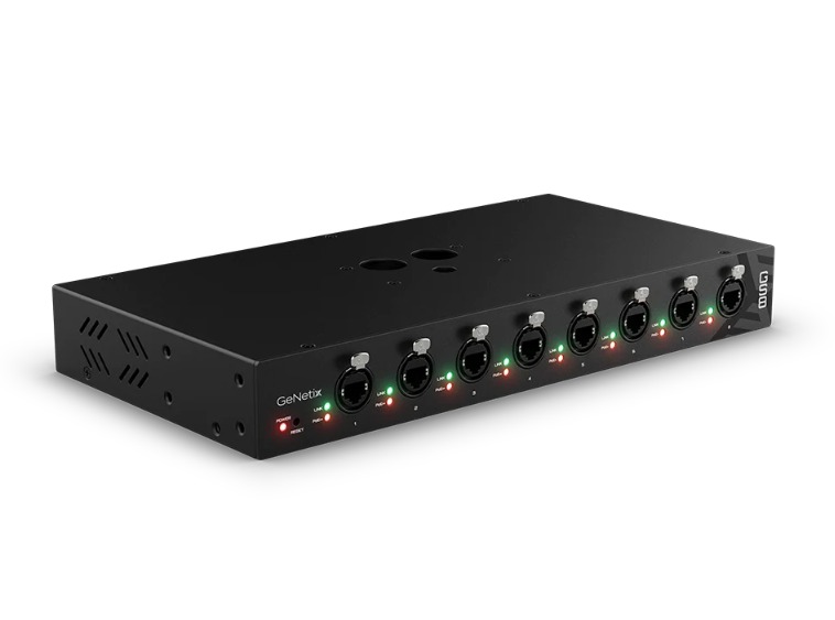 GeNetix GS8 8 Port PoE Unmanged Network Switch - Image 2