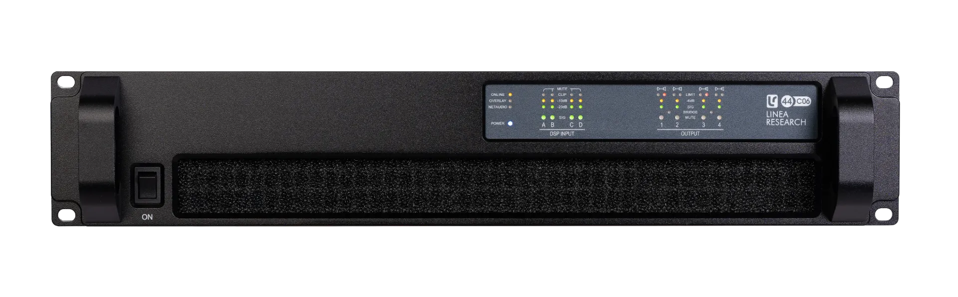 44C6 Dante 4ch Installation Amplifier 1500w