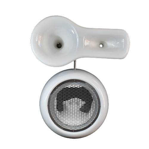 [EF5 TWISTER 3.1 HI-MID  with pipe suspension - White] EF5 TWISTER 3.1 (White)