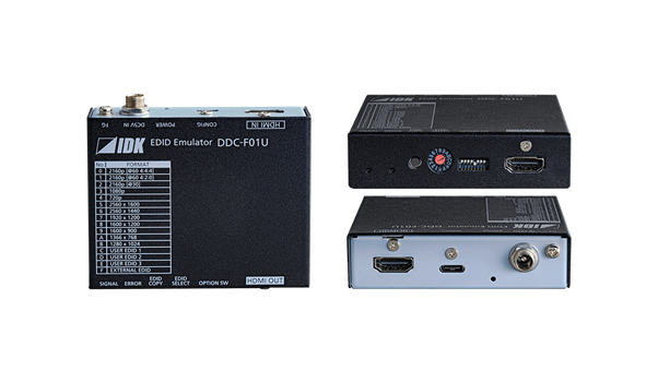 DDC-F01U, 4K@60 HDMI EDID Emulator /Cable Equalizer