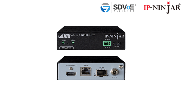 [NJR-L01UF-T, 4K@60 HDMI Encoder Fiber model (SFP+ module sold separately)] NJR-L01UF-T, 4K@60 HDMI Encoder Fiber model (SFP+ module sold separately)