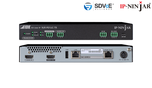 NJR-P01UC-TR - 4K@60 HDMI Transceiver CAT model