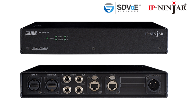 NJR-P01UCR-TR - 4K@60 HDMI Transceiver Rugged Chassis model for CAT6A