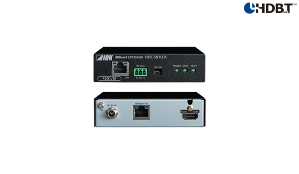 HDC-S01U-R - 4K@60 HDBaseT Receiver